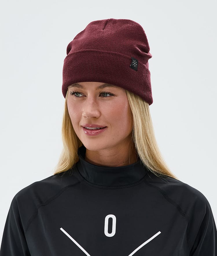 Solitude Beanie Burgundy, Image 3 of 3