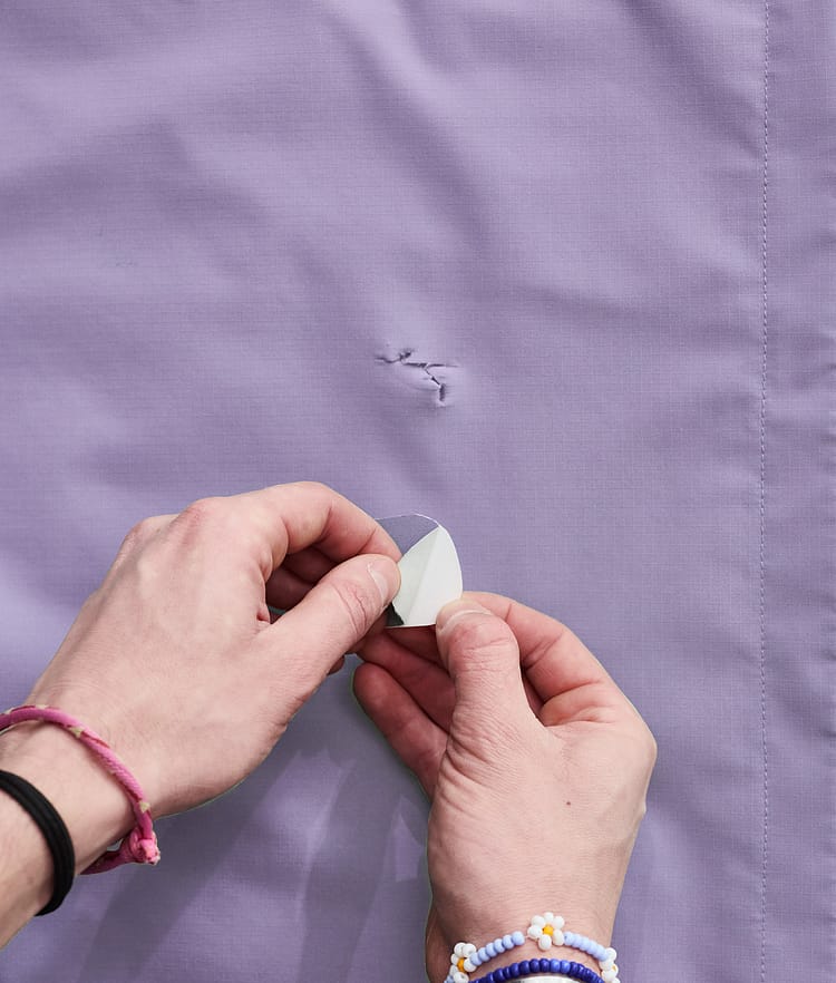 Square Patch Reservedel Faded Violet, Billede 4 af 5