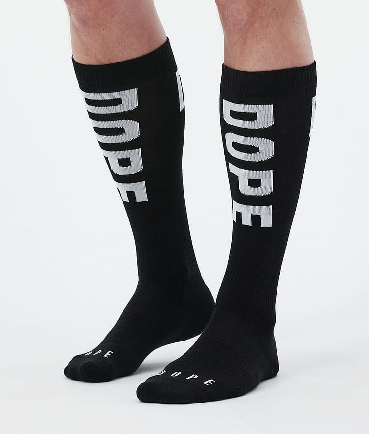 Essential 24 Ski Socks Black, Image 2 of 3