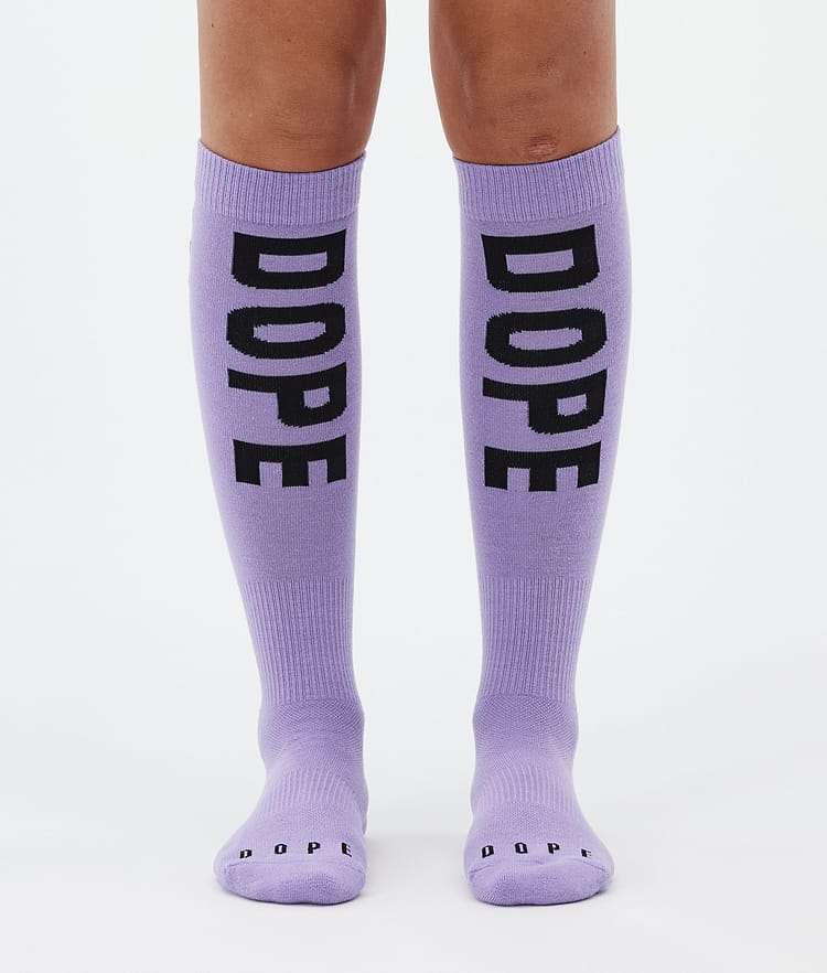 Essential Ski Socks Faded Violet, Image 1 of 3