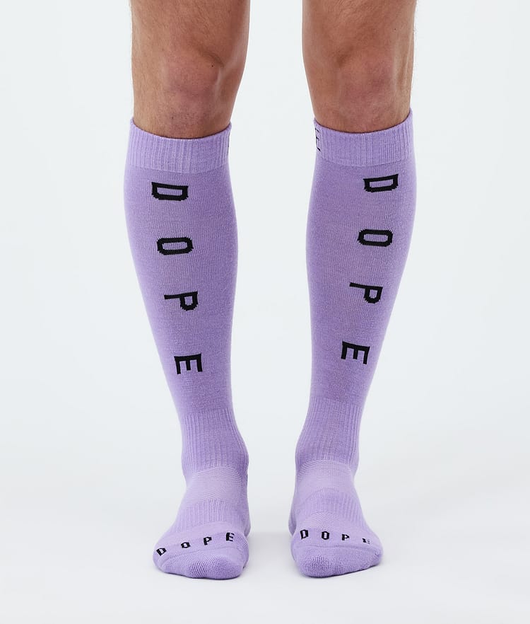 Essential Ski Socks Faded Violet, Image 2 of 3