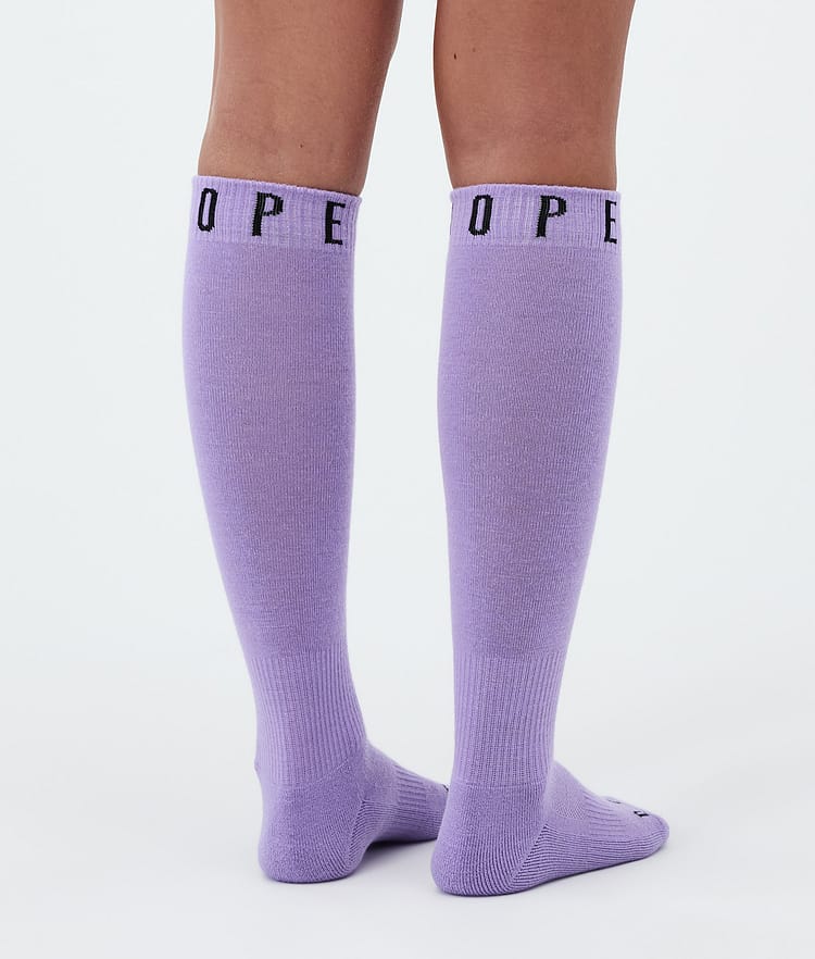 Essential Chaussettes de ski Faded Violet, Image 3 sur 3