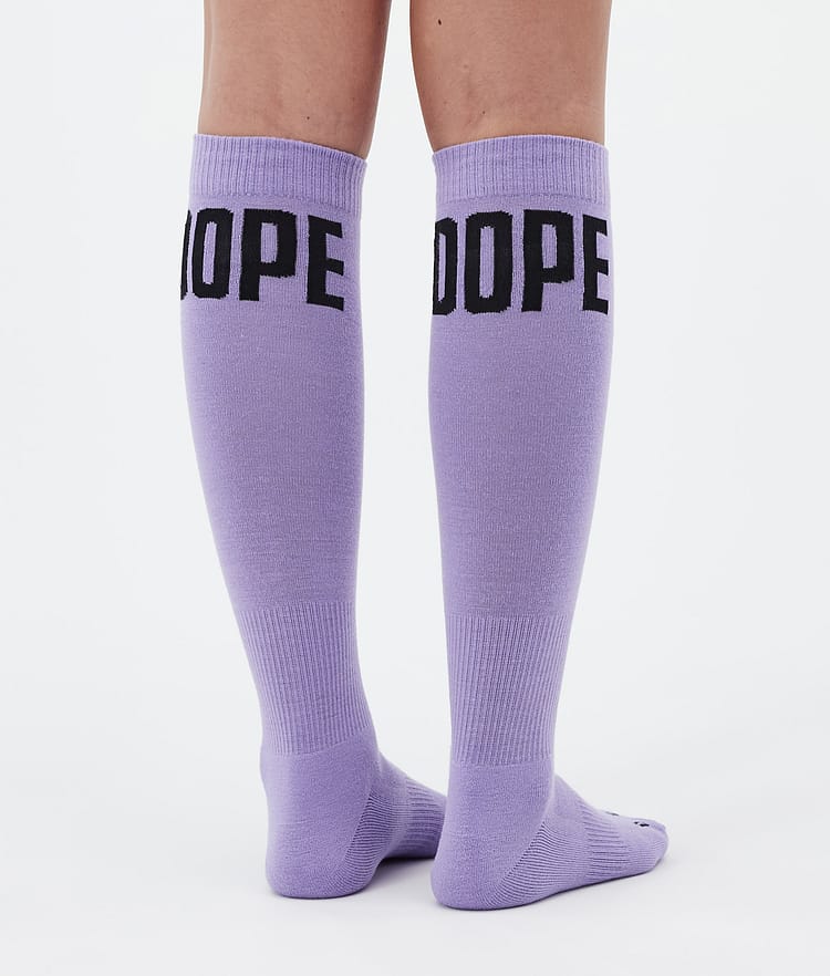 Essential Ski Socks Faded Violet, Image 3 of 3