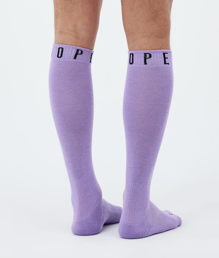 Essential Ski Socks Faded Violet, Image 3 of 3