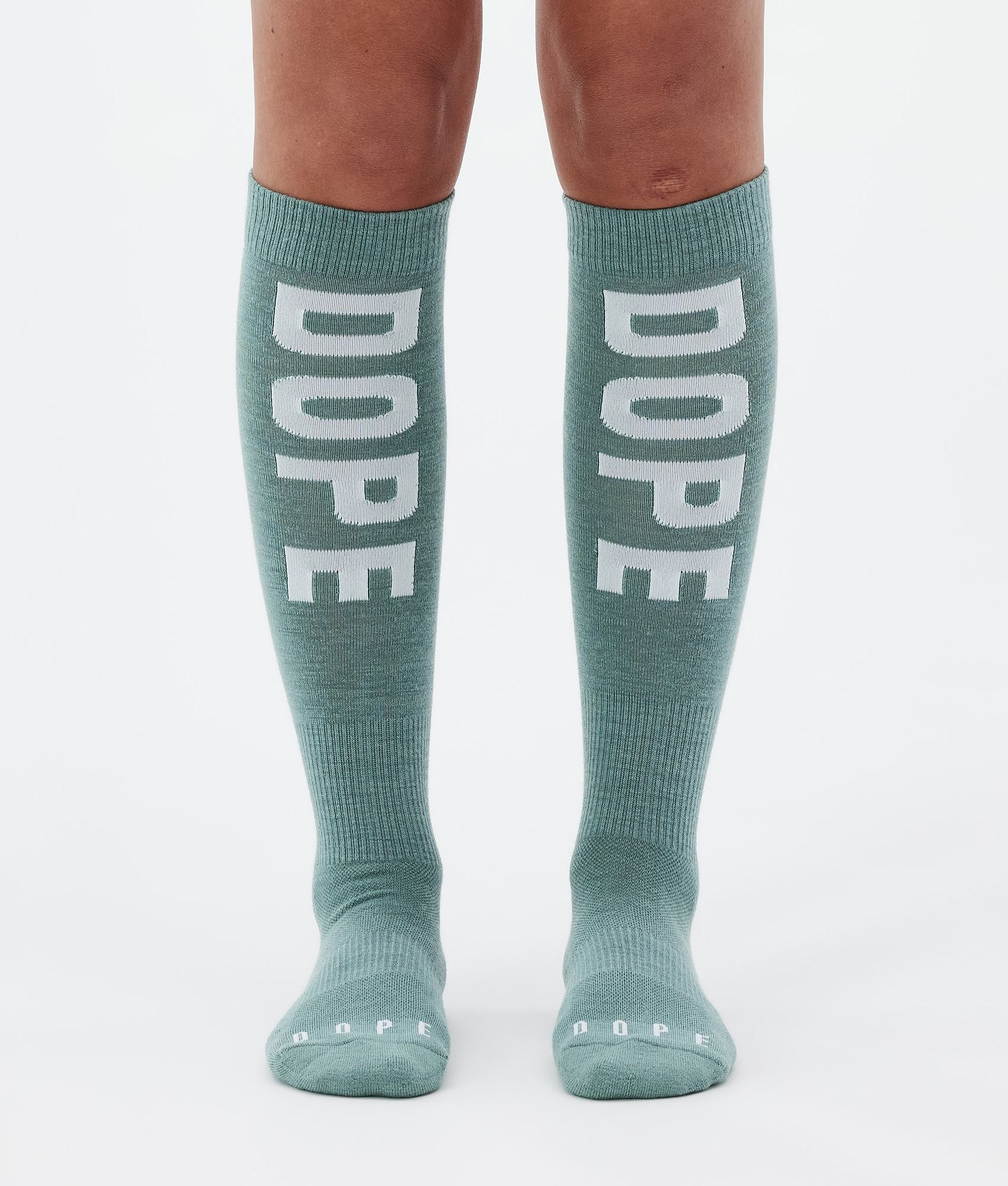 Essential Chaussettes de ski Faded Green, Image 1 sur 3