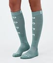 Dope Essential Ski Socks Men Faded Green