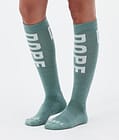 Essential Chaussettes de ski Faded Green, Image 2 sur 3