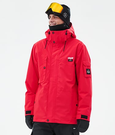 Adept Snowboard Jacket Men Red