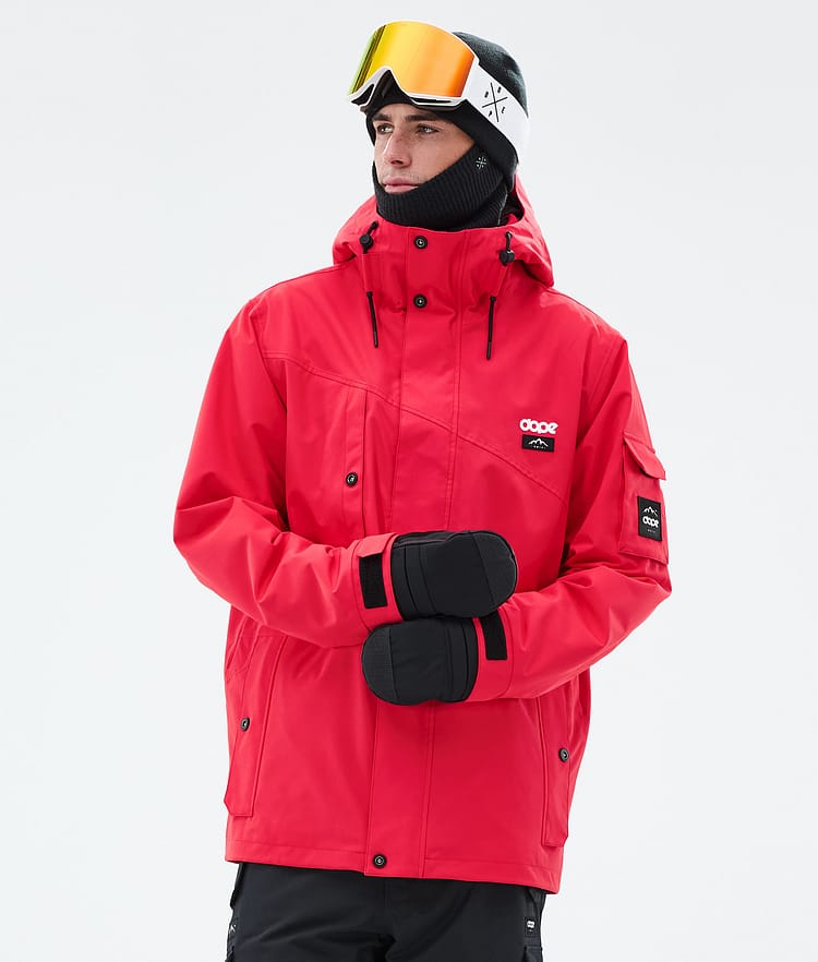 Adept Snowboard Jacket Men Red, Image 1 of 9