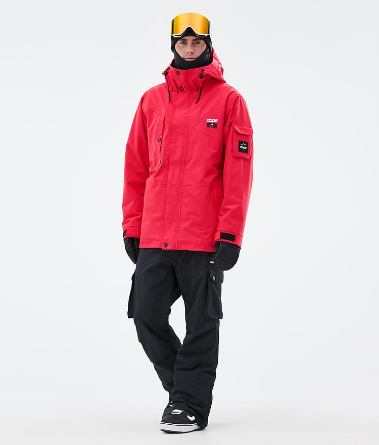 Adept Giacca Snowboard Uomo Red, Immagine 2 di 9