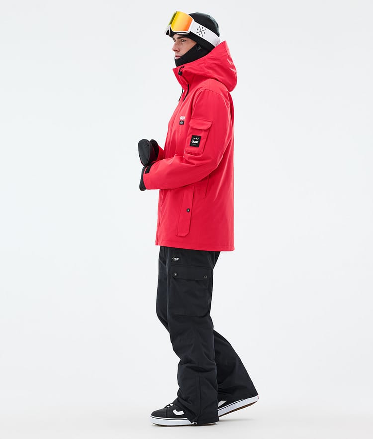 Adept Giacca Snowboard Uomo Red, Immagine 3 di 9