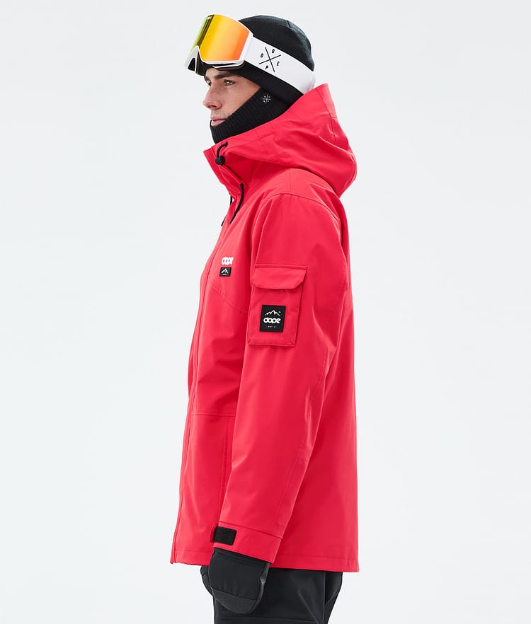 Adept Giacca Snowboard Uomo Red, Immagine 5 di 9