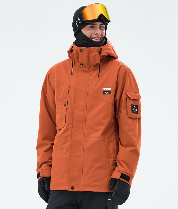 Adept Snowboard Jacket Men Burned Orange, Image 1 of 9