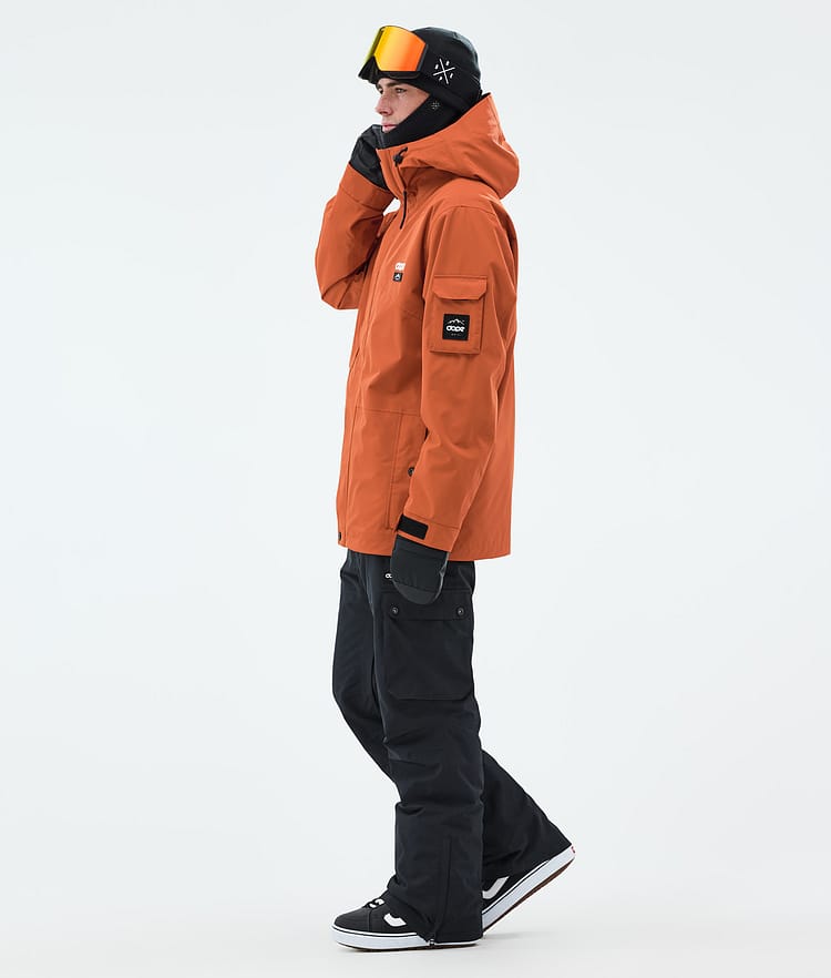 Adept Snowboard Jacket Men Burned Orange, Image 3 of 9