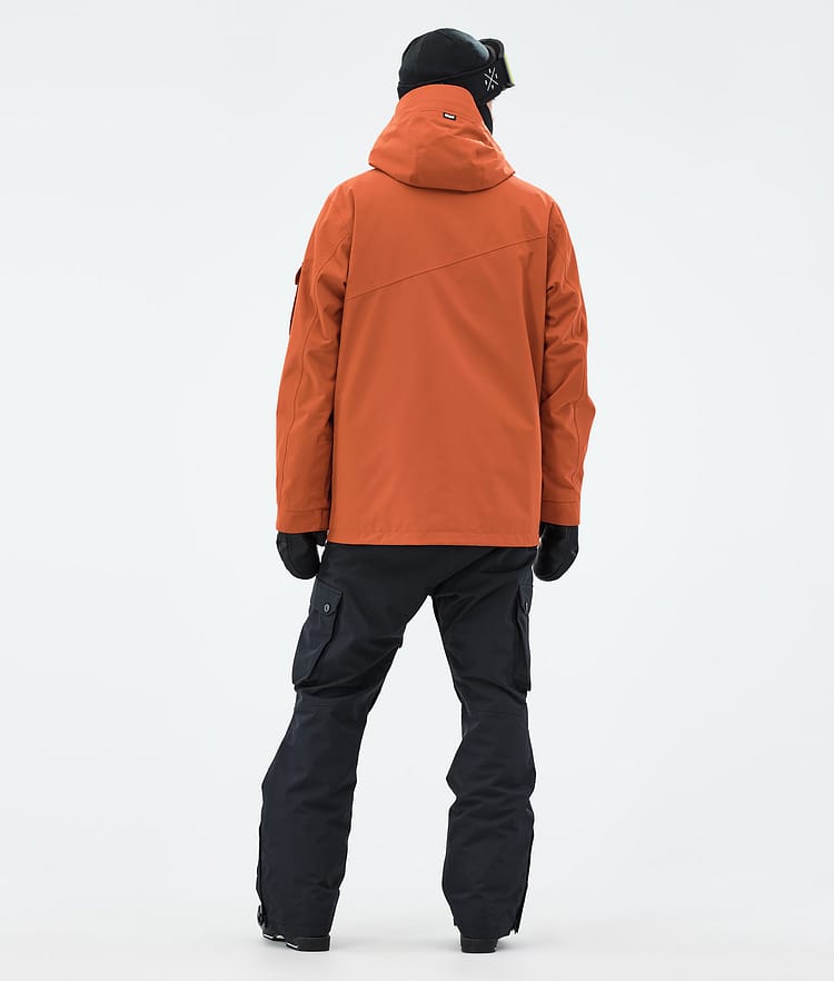 Adept Ski Jacket Men Burned Orange, Image 4 of 9