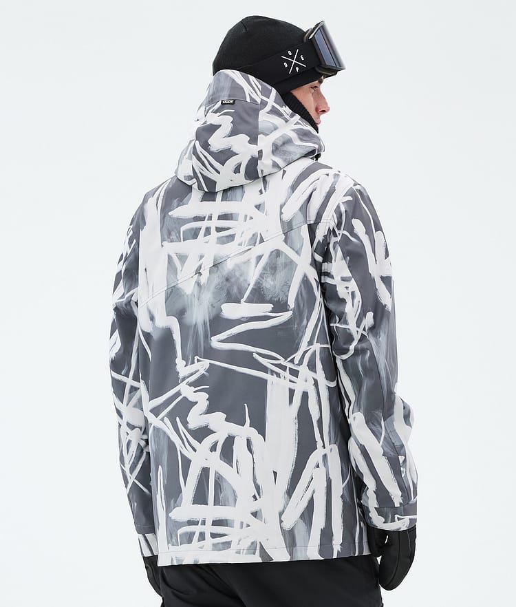 Adept Giacca Sci Uomo Scribble Black, Immagine 6 di 9