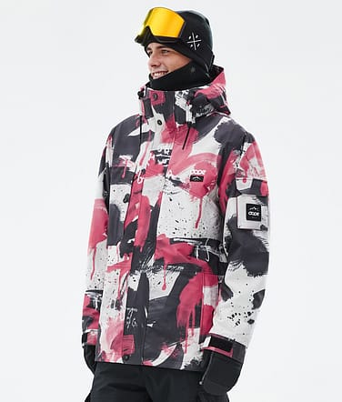 Adept Snowboard Jacket Men Doodle