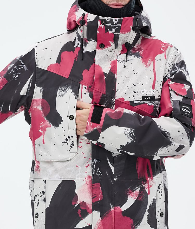 Adept Snowboard Jacket Men Doodle, Image 8 of 9