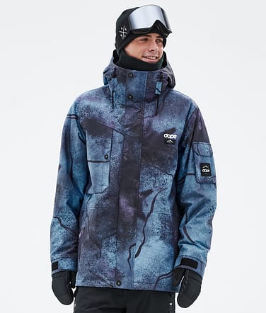 Adept Snowboard Jacket Men Jungle Purple
