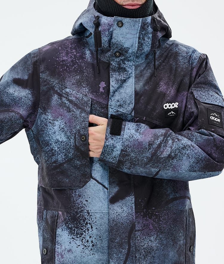 Adept Snowboard Jacket Men Jungle Purple, Image 8 of 9