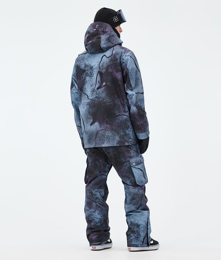 Adept Snowboardjacka Herr Jungle Purple Renewed, Bild 4 av 9