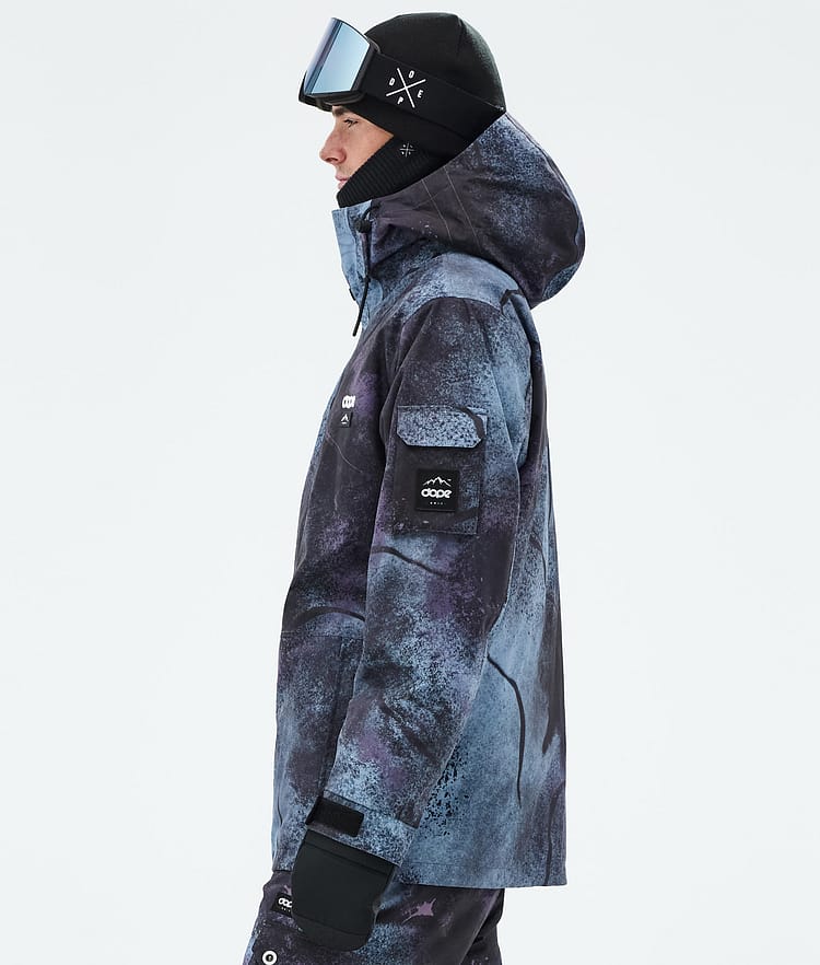 Adept Snowboardjacka Herr Jungle Purple Renewed, Bild 5 av 9