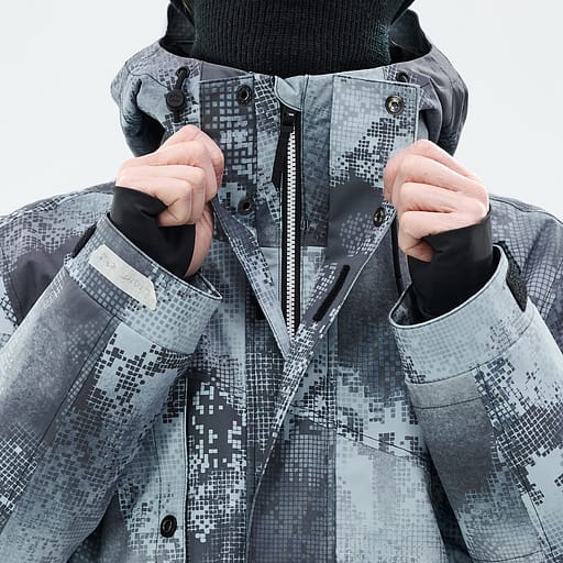 Front Zipper with Double Plackets Main Product Details Image,