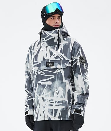 Blizzard Snowboard Jacket Men Scribble Black