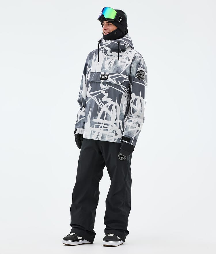 Blizzard Snowboard Jacket Men Scribble Black, Image 2 of 8