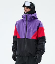 Dope Spartan Veste Snowboard Homme Sport Vivid Purple/Red/Black