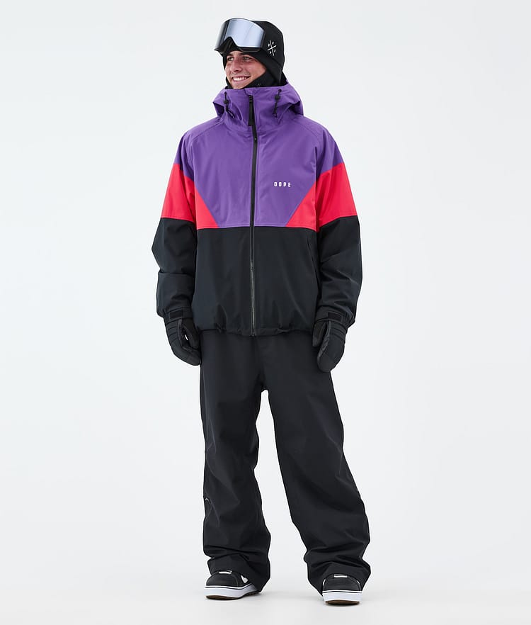 Spartan Chaqueta Snowboard Hombre Sport Vivid Purple/Red/Black, Imagen 2 de 8
