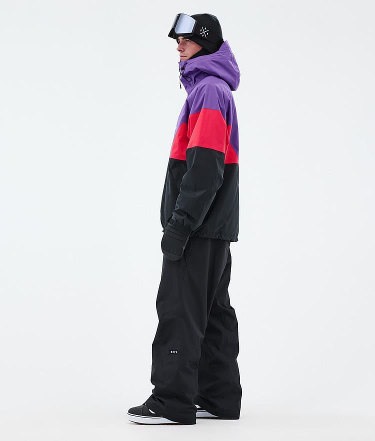 Spartan Chaqueta Snowboard Hombre Sport Vivid Purple/Red/Black, Imagen 3 de 8
