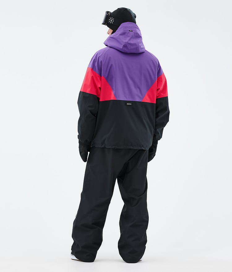 Spartan Chaqueta Snowboard Hombre Sport Vivid Purple/Red/Black, Imagen 4 de 8