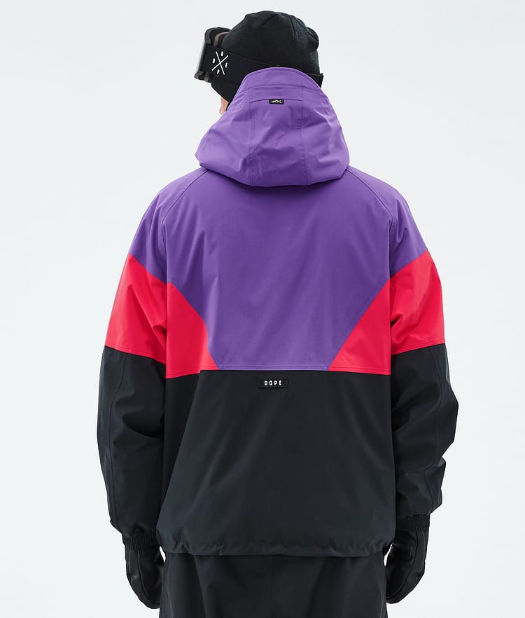 Spartan Chaqueta Snowboard Hombre Sport Vivid Purple/Red/Black, Imagen 6 de 8