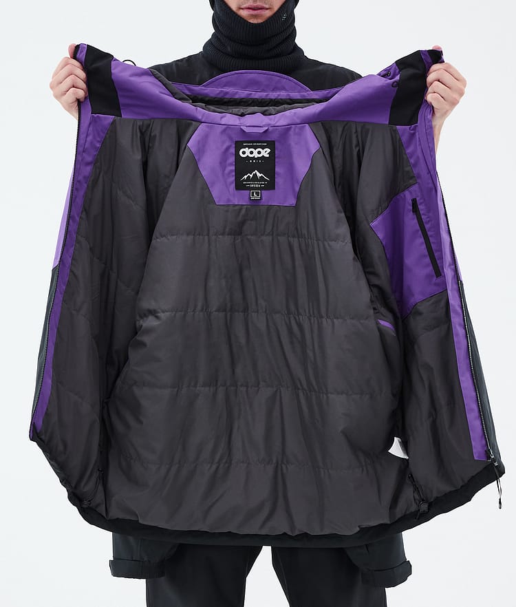 Spartan Ski Jacket Men Sport Vivid Purple/Red/Black, Image 8 of 8