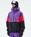 Dope Spartan Snowboard Jacket Men Sport Vivid Purple/Red/Black