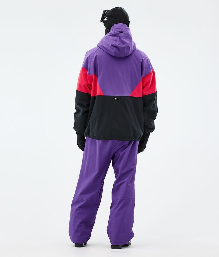 Spartan Skidjacka Herr Sport Vivid Purple/Red/Black, Bild 4 av 8