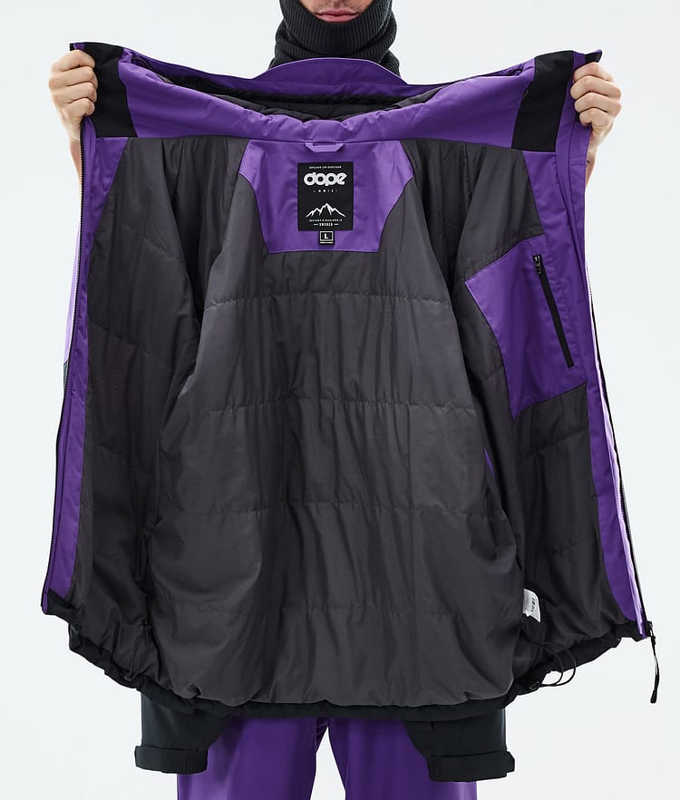 Spartan Skidjacka Herr Sport Vivid Purple/Red/Black, Bild 8 av 8