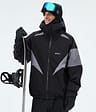 Spartan Snowboard jas Heren Black/Light Pearl