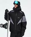 Dope Spartan Snowboard Jacket Men Spike Black/Light Pearl