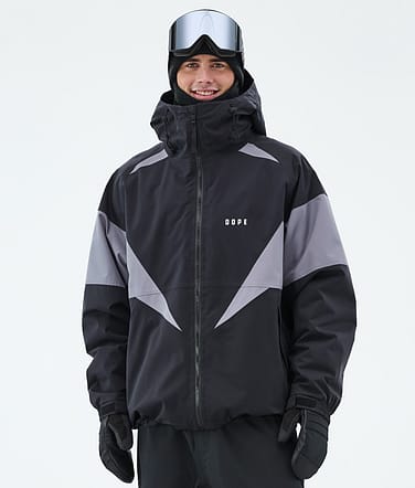 Spartan Snowboard Jacket Men Spike Black/Light Pearl