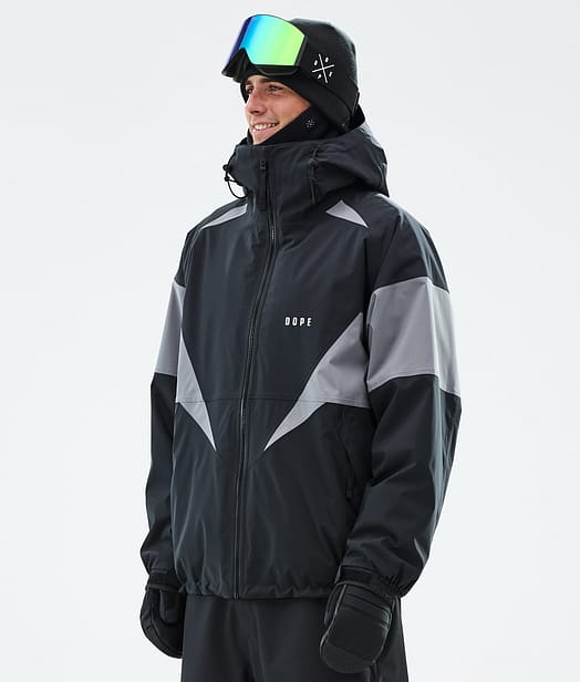Spartan Snowboard Jacket Men Spike Black/Light Pearl