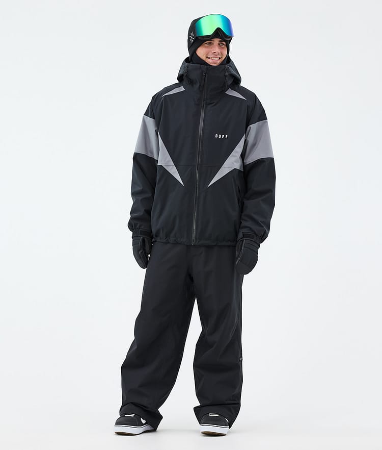 Spartan Chaqueta Snowboard Hombre Spike Black/Light Pearl, Imagen 2 de 8