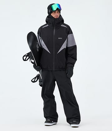 Spartan Outfit de Snowboard Hombre Black/Light Pearl