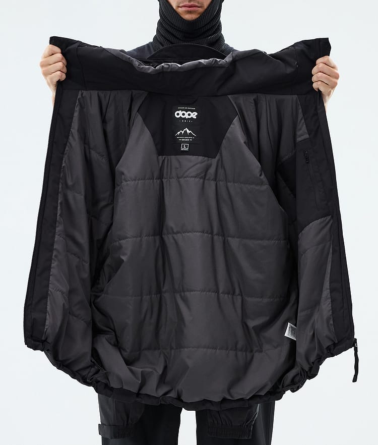 Spartan Snowboard Jacket Men Spike Black/Light Pearl, Image 8 of 8