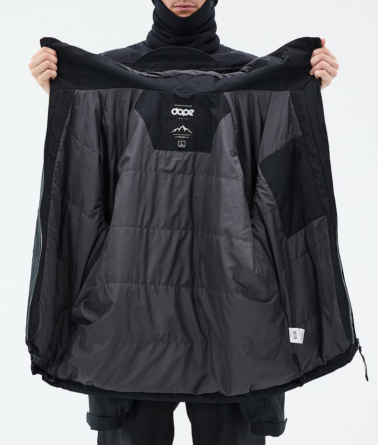 Spartan Skijacke Herren Spike Black/Light Pearl, Bild 8 von 8