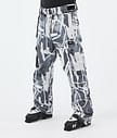 Iconic Ski Pants Men Scribble Black