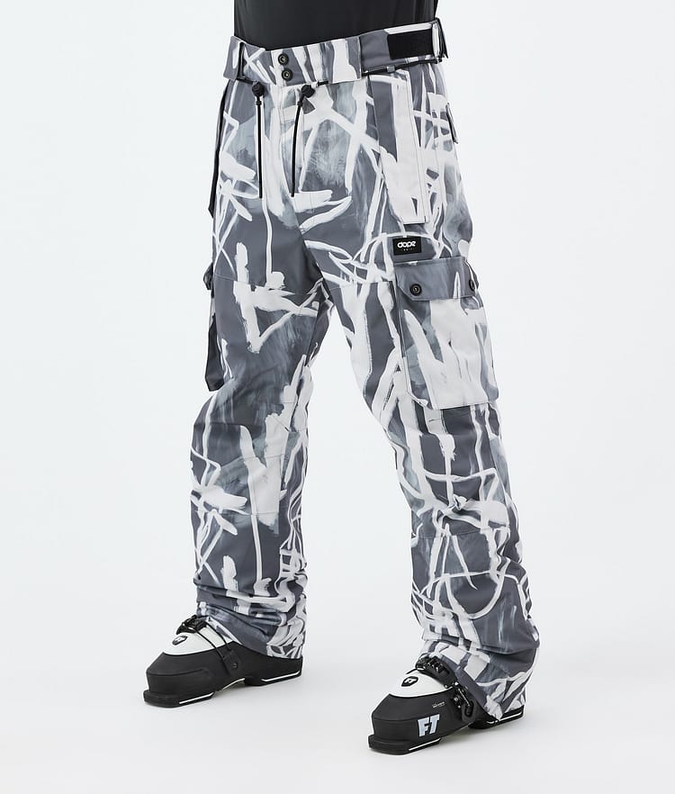 Iconic Ski Pants Men Scribble Black, Image 1 of 7