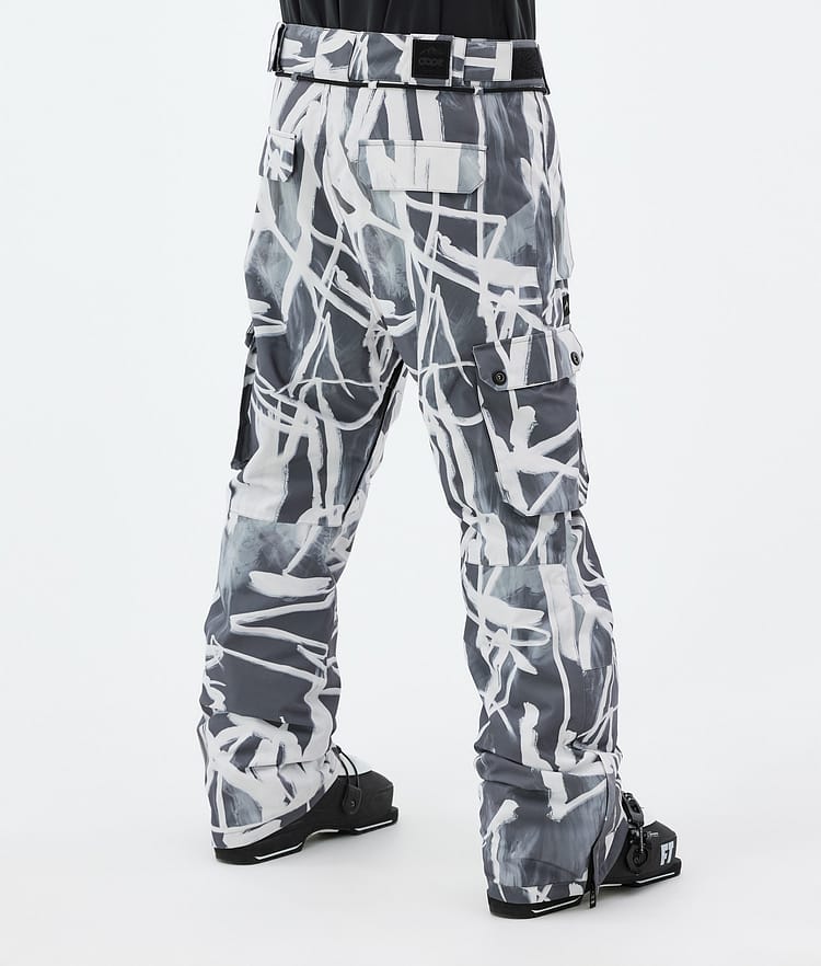 Iconic Ski Pants Men Scribble Black, Image 4 of 7
