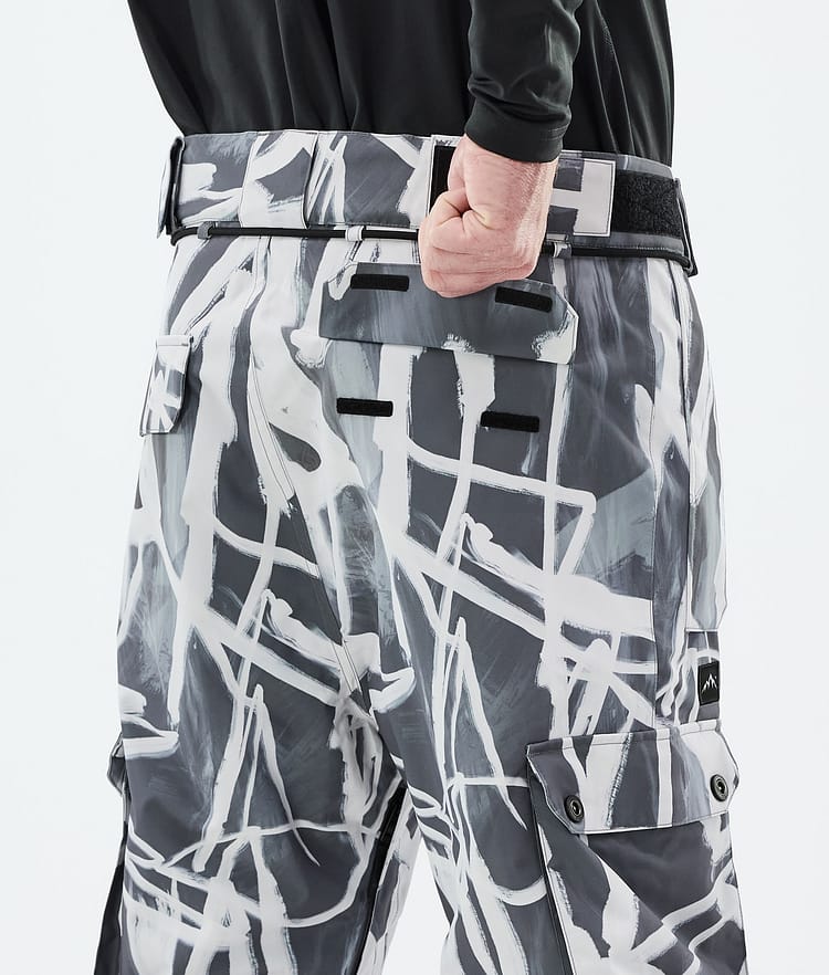 Iconic Snowboard Pants Men Scribble Black, Image 7 of 7